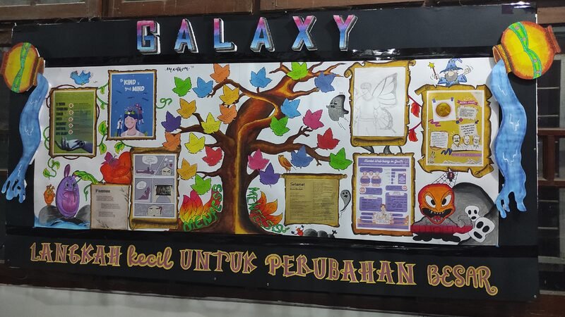 Karya media kreatif Galaxy